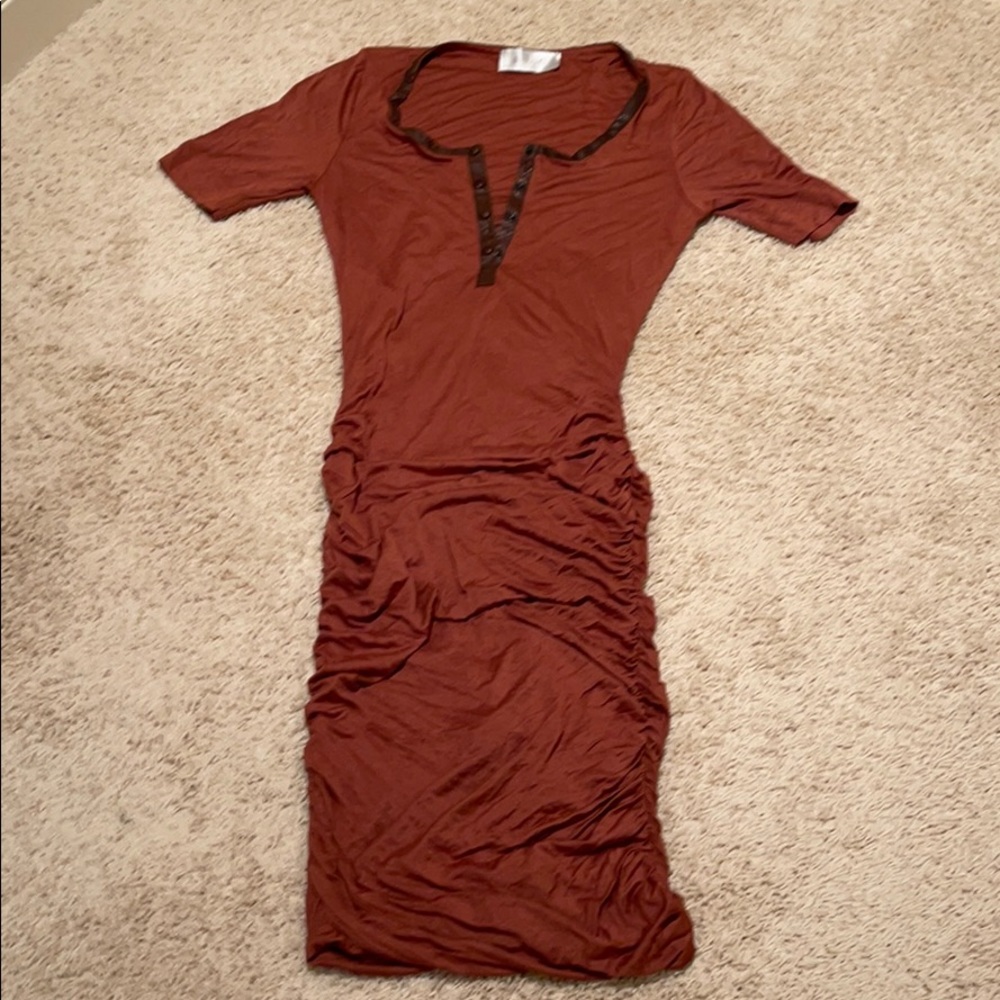 Ruched ALC dress